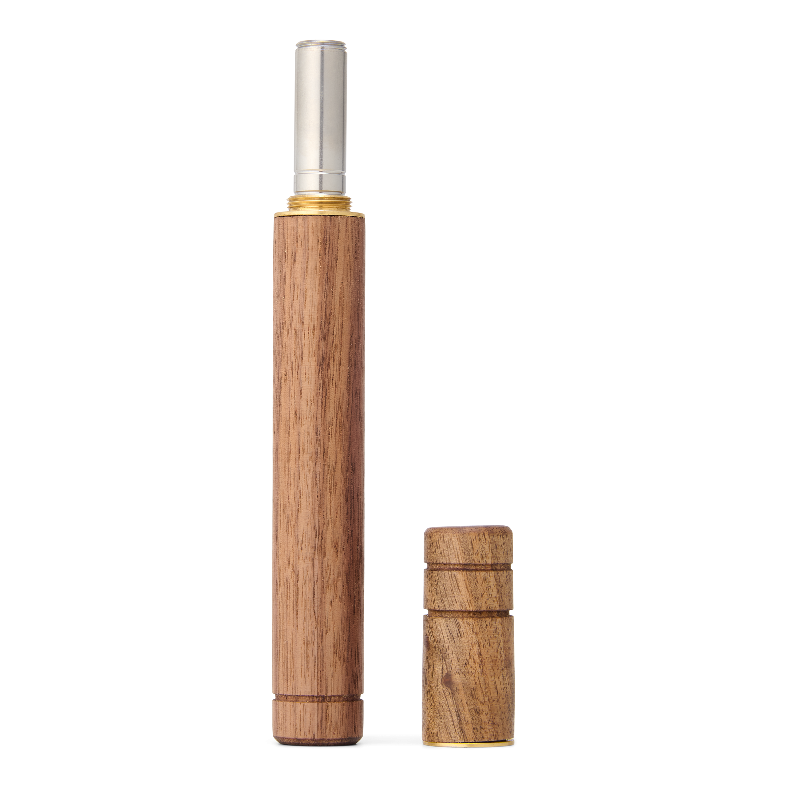 wasserstab aus luxuriöser walnuss